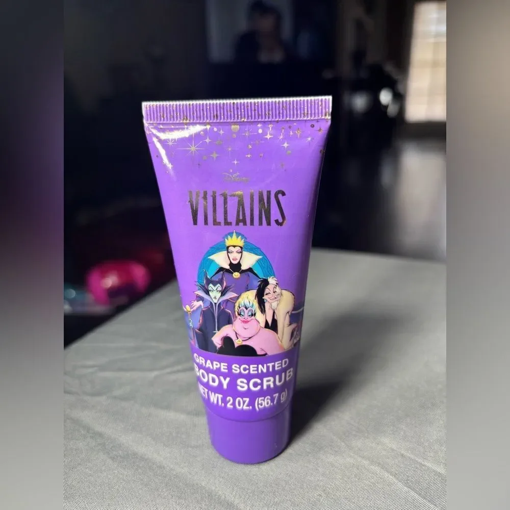 4 pc New Disney Villains Bath Bundle NWT
